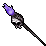 Purple Skull Torch