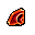 Red Solar Symbol Fragment